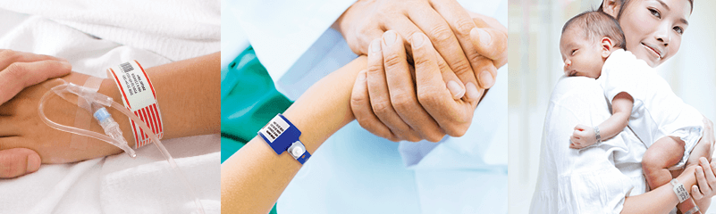 Bracelets pour hôpitaux et centres médicaux