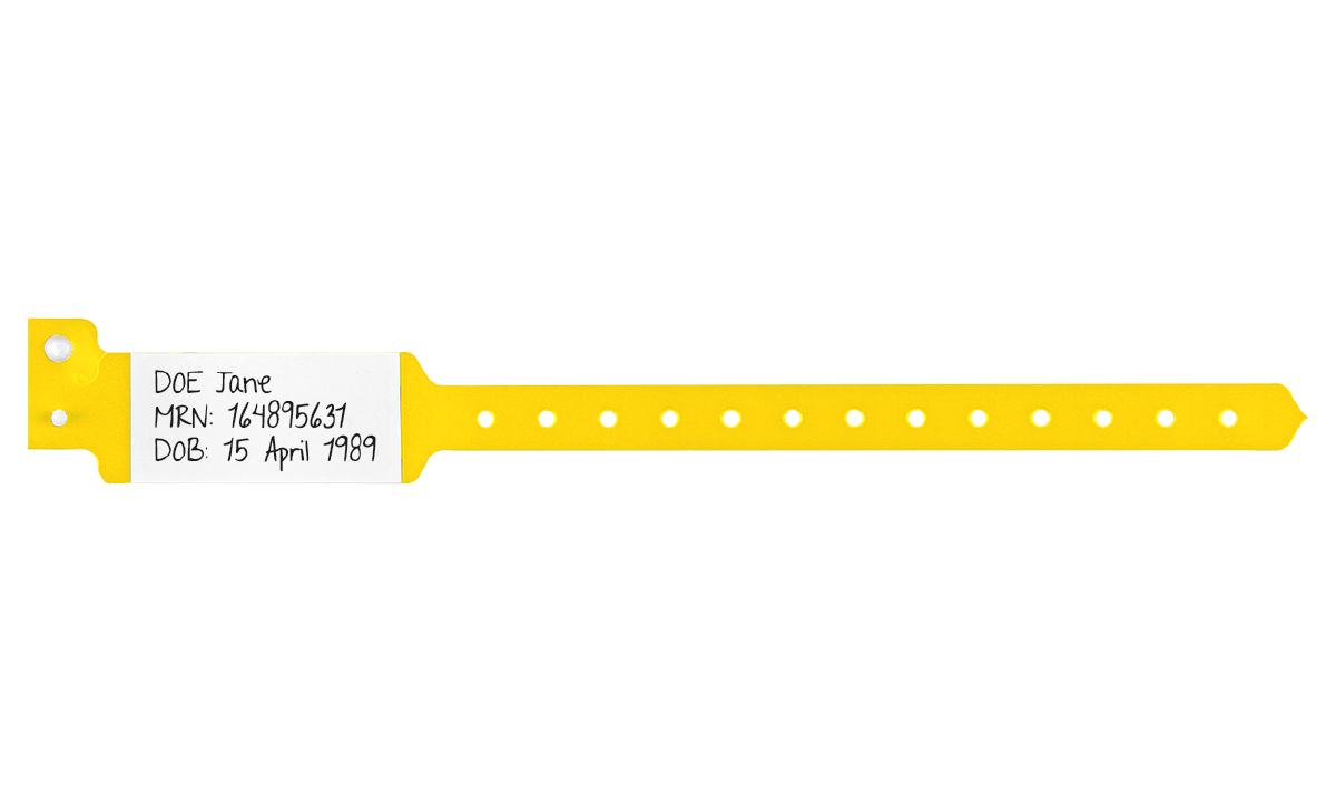 Bracelets Sentry Superband à inscription directe - Taille Adulte/Pédiatrie