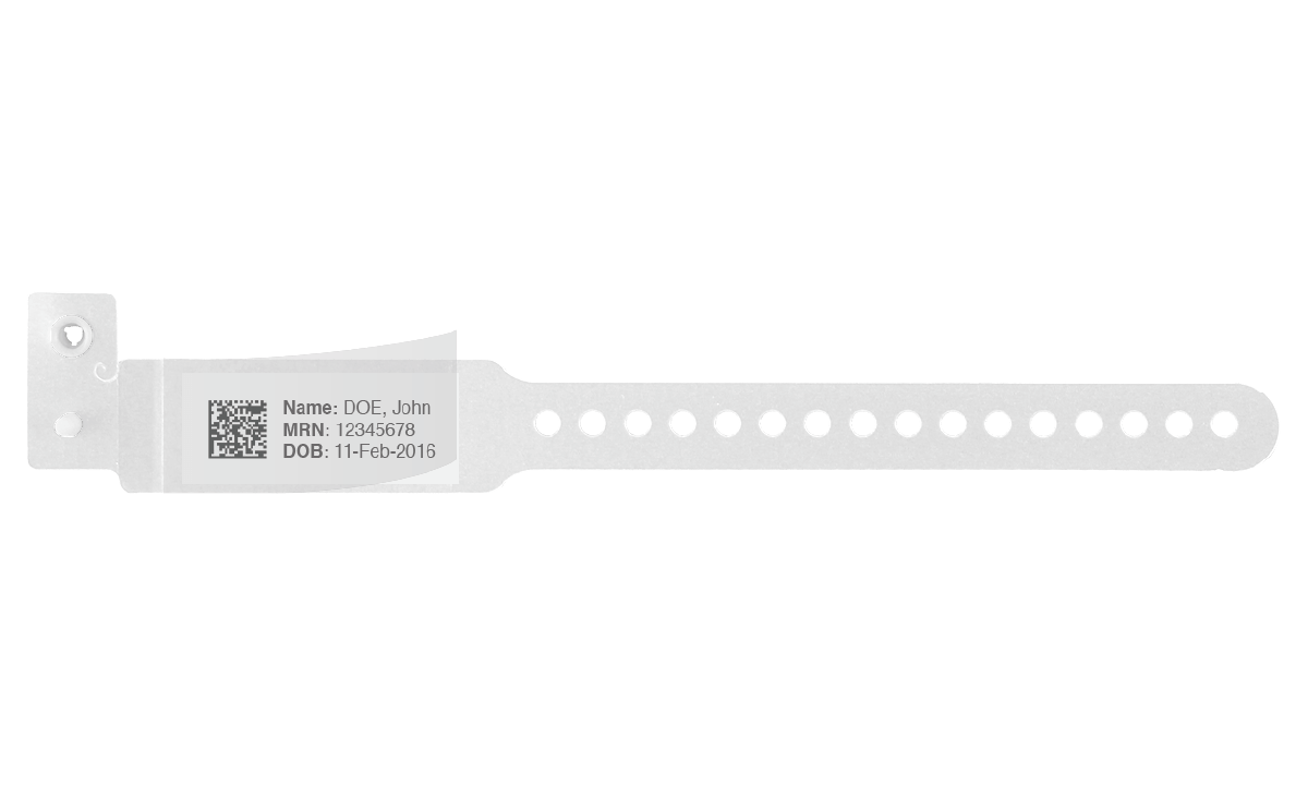Bracelets Sentry LabelBand avec film de protection adhésif - Taille Enfant