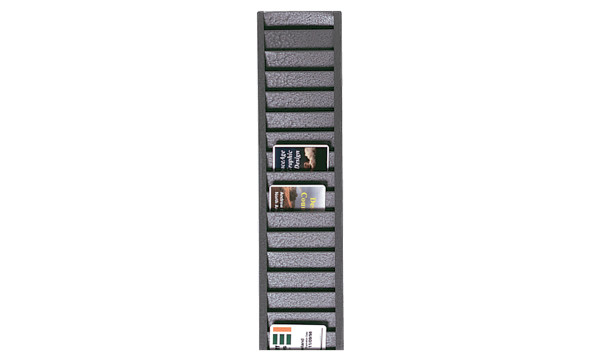 Porte-Badges Mural Métallique (pour 40 cartes à la verticale)