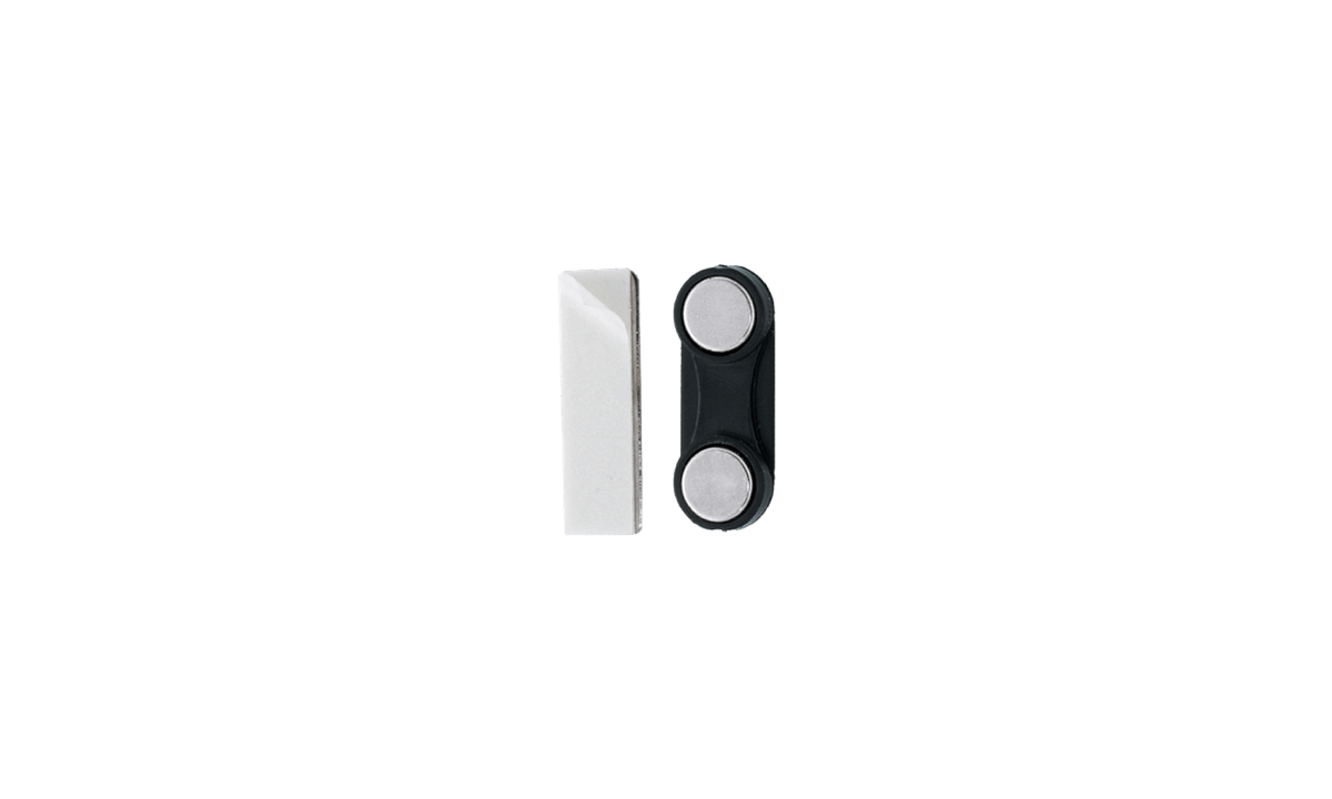 Mini Attache Magnétique Adhésive - Coque Plastique