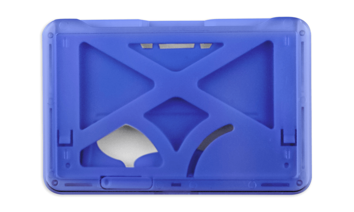 B-Holder Horizontal Rigid 3-Card Holder with Extraction Levers