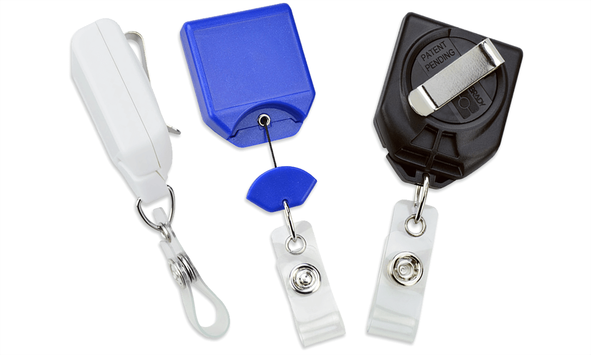 Enrouleur yoyo anti-torsion avec clip de ceinture rotatif, "B-Reel"
