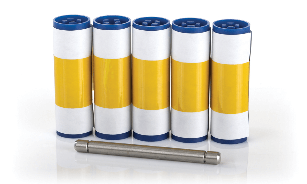 Magicard 300/600 Kit rouleaux de nettoyage  (5 rouleaux, 1 barre de fixation)