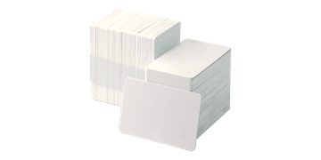 Cartes PVC vierges - 750 mic