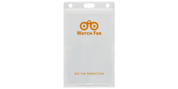 Porte-Badge Vertical avec Accès d'Extraction pour 1 Carte - Personnalisable