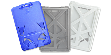 Porte-badge B-Holder vertical pour 3 cartes avec mécanisme d’extraction