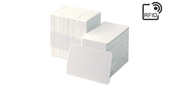 Cartes PVC vierges - 750 mic