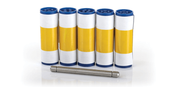 Magicard 300/600 Kit rouleaux de nettoyage  (5 rouleaux, 1 barre de fixation)